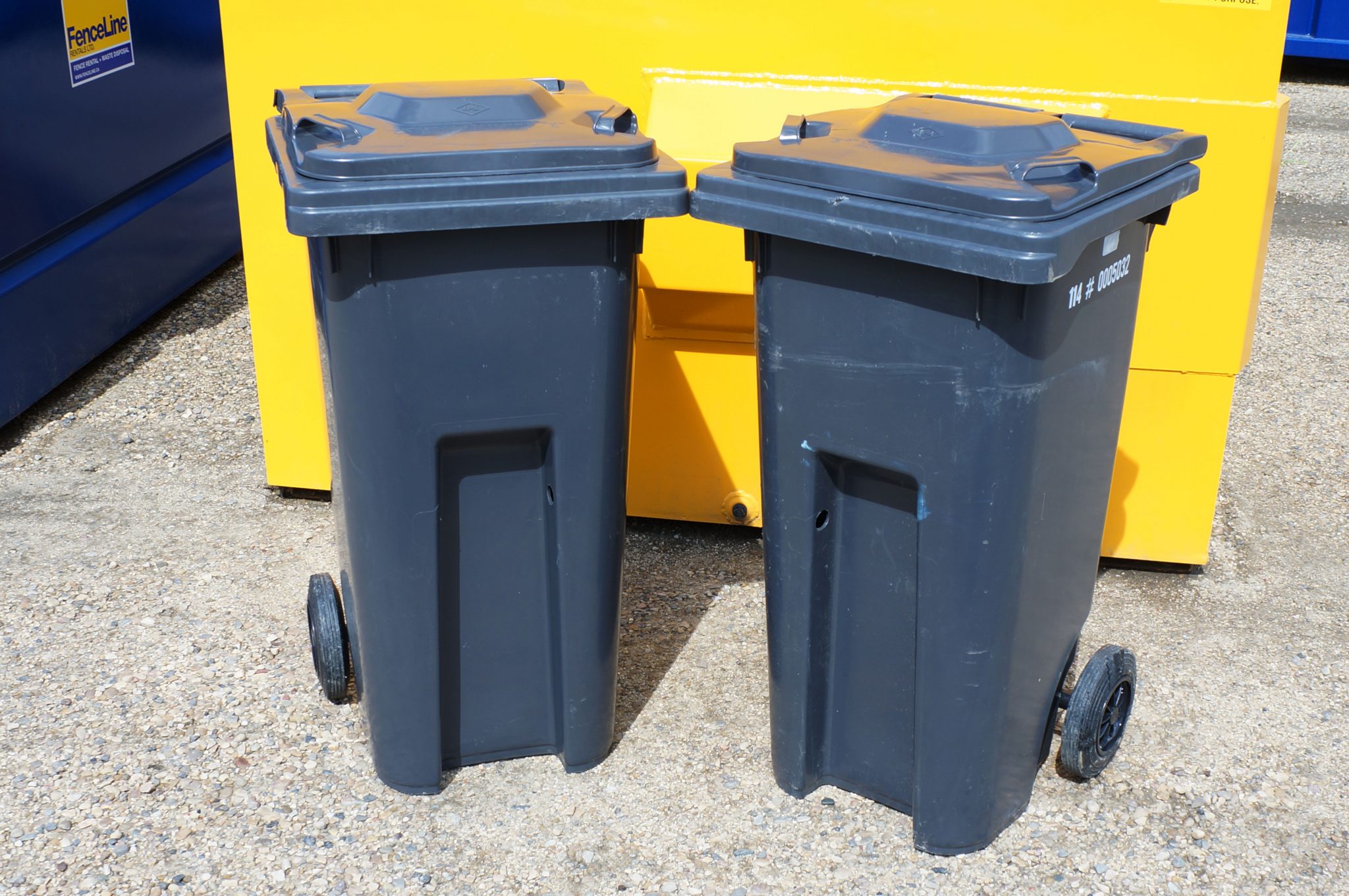 Waste Disposal in Edmonton, AB by FenceLine Rentals Ltd.