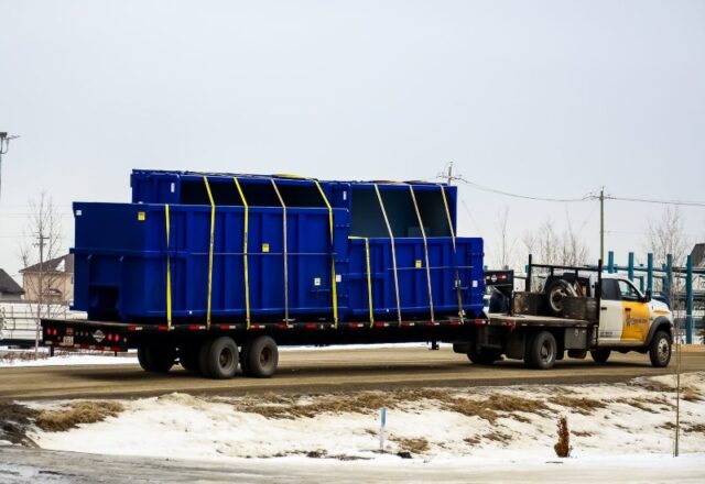 Bins for Residential Disposal and Recycling in Edmonton