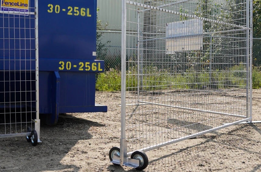 castor vehicle gate