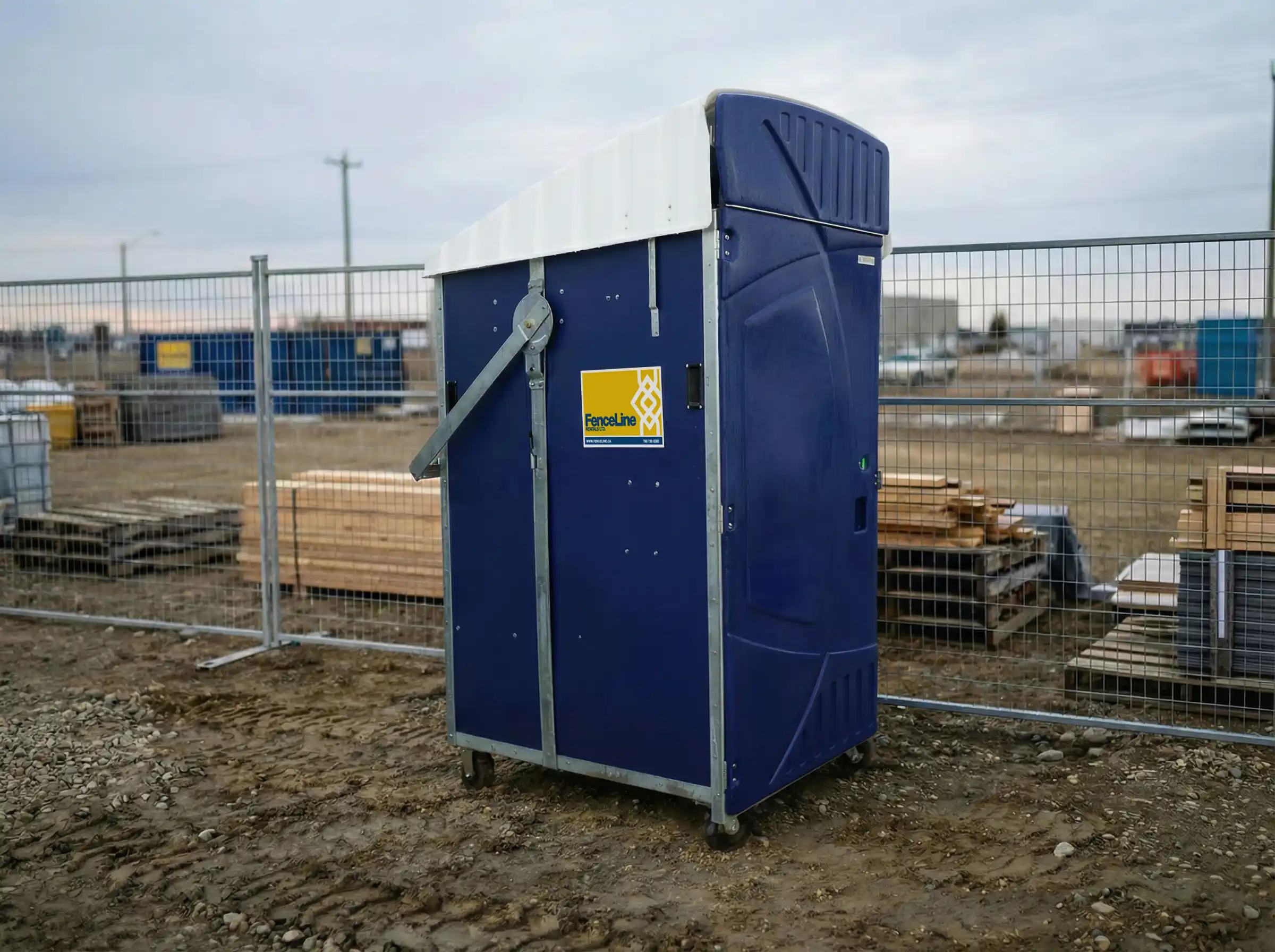 Deluxe collapsible roller toiler for interior work and narrow commercial corridors