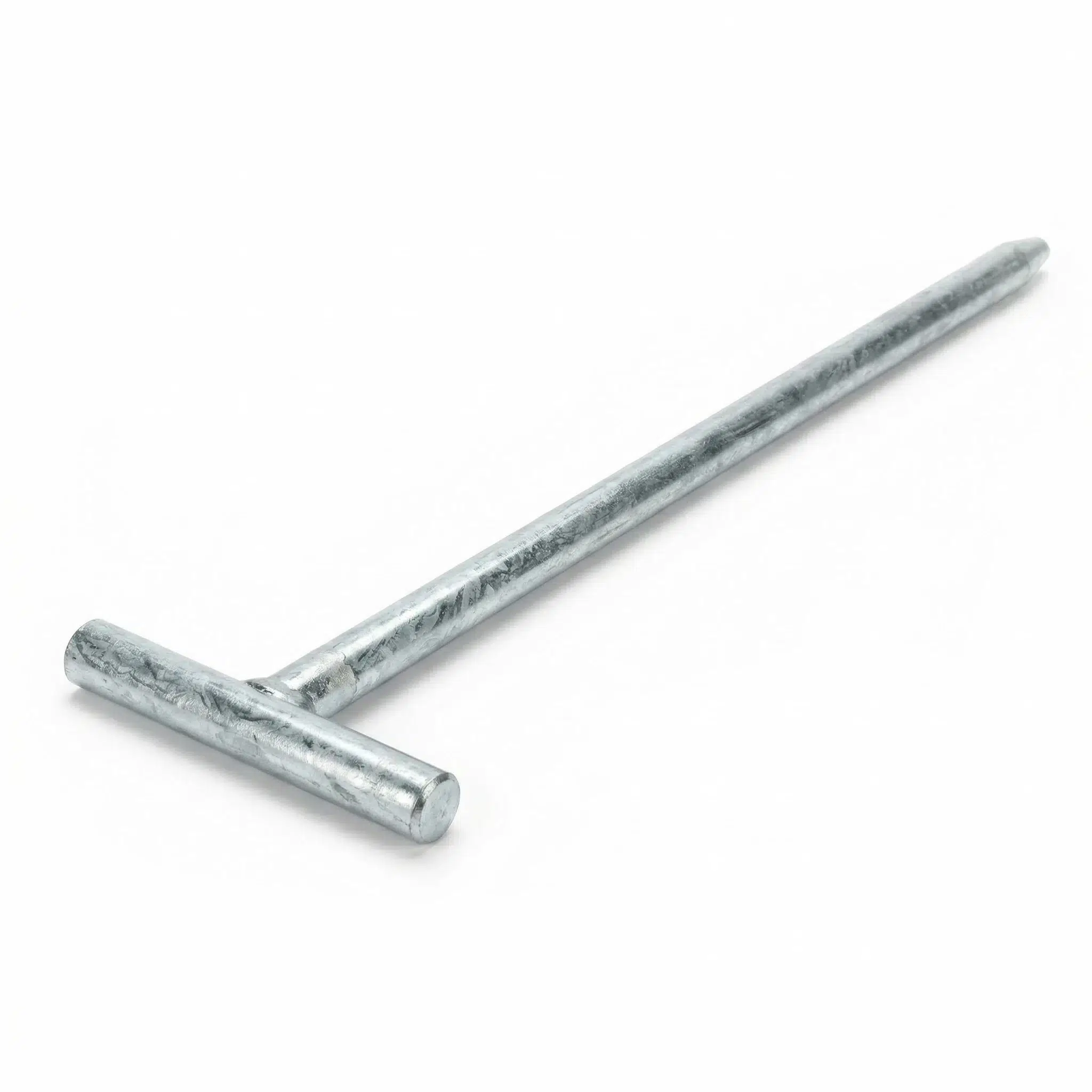 Temporary fence panel ground pin stabilizer