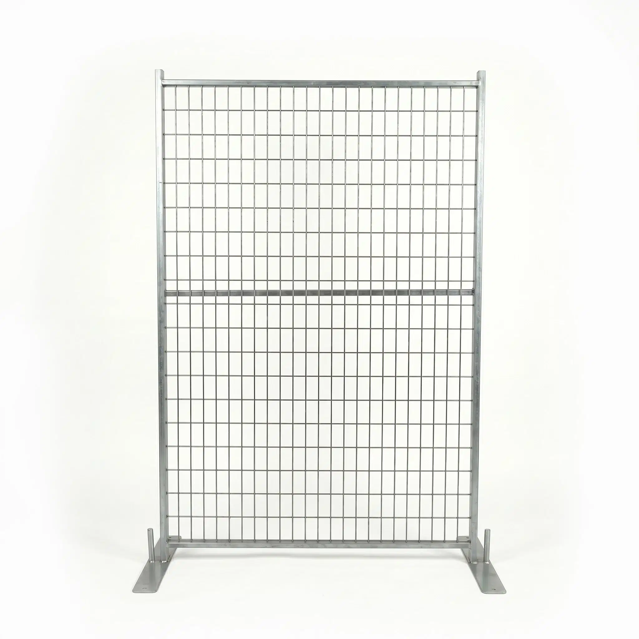 Temporary fence panel heavy duty galvanized 6x4