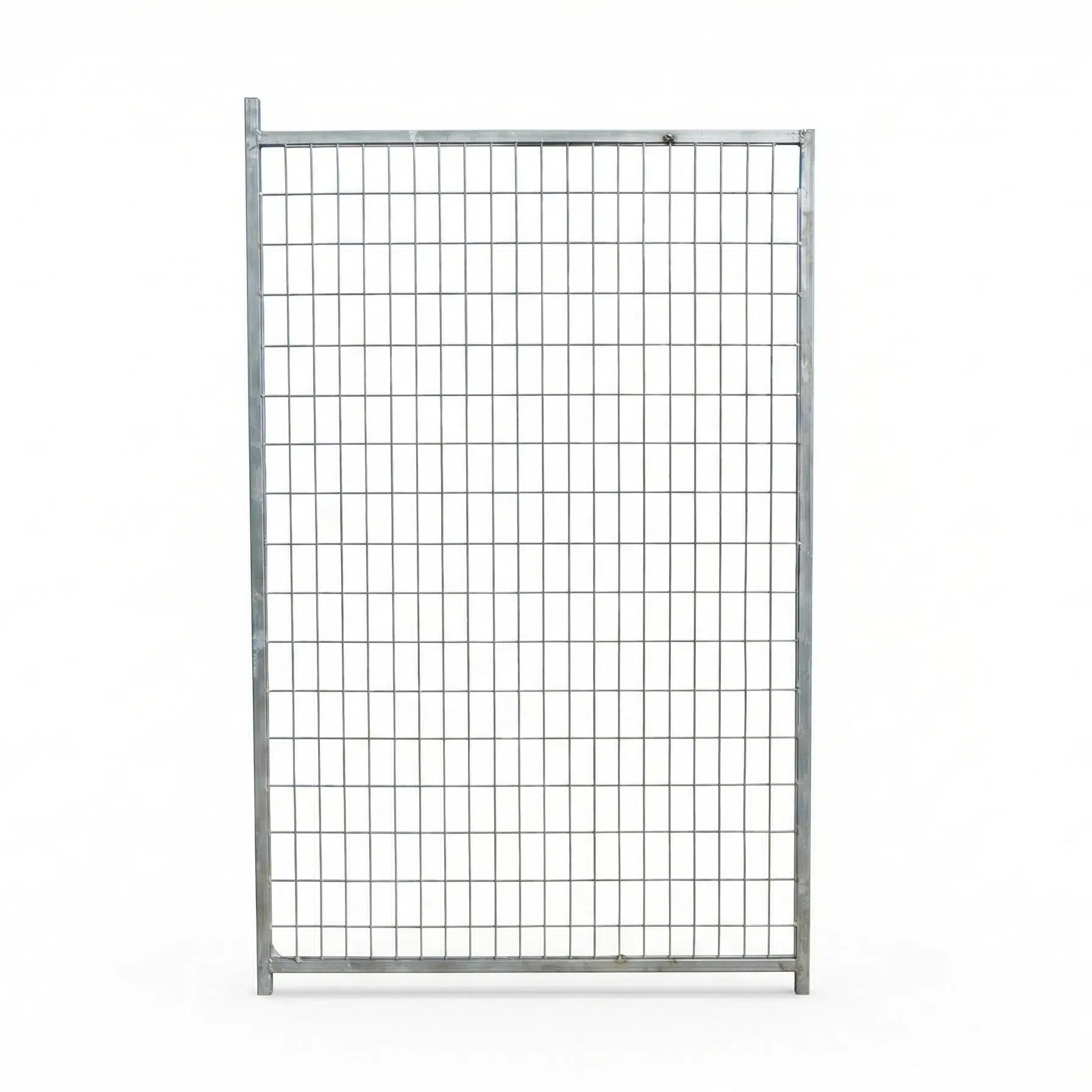 Temporary fence panel standard gate
