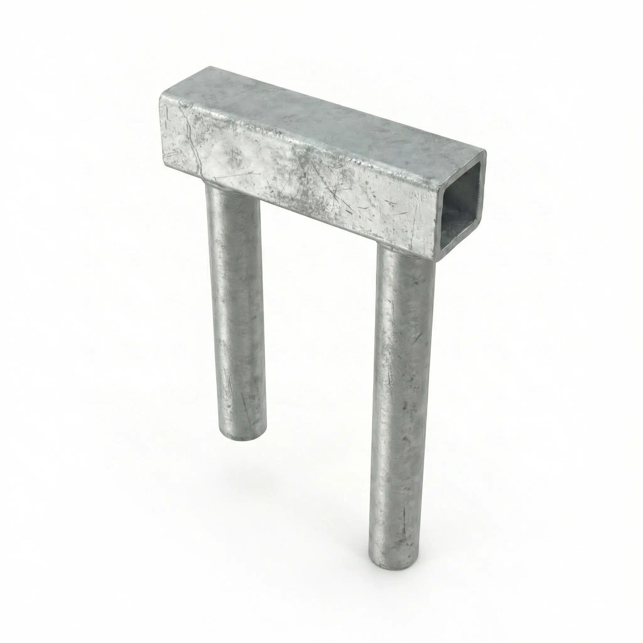 Temporary fence panel top coupler connector